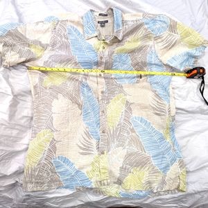 Eddie Bauer tropical linen/cotton men's XLT